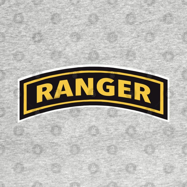 Army Ranger Tab by Trent Tides